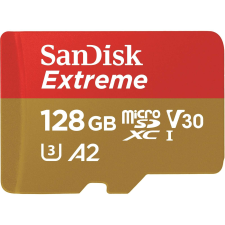 Sandisk Extreme microSDXC 128GB 190MB/s + Adapter (SDSQXAA-128G-GN6AA) memóriakártya