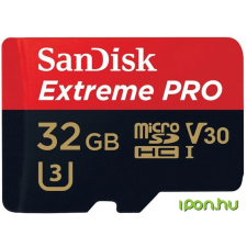 Sandisk Extreme Pro 32GB MicroSDHC 90 MB/s SDSQXCG-032G-GN6MA memóriakártya