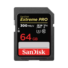 Sandisk Extreme PRO 64 GB SDXC UHS-II Class 10 memóriakártya