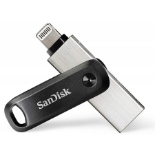 Sandisk iXpand Flash Drive Go 256GB USB 3.0 + Lightning Fekete-Ezüst pendrive