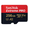 Sandisk Memóriakártya SANDISK microSDXC Extreme PRO U3 V30 256 GB  + adapter