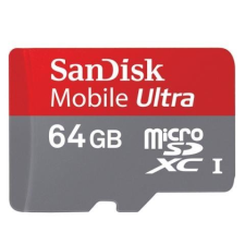 Sandisk microSDXC 64GB Ultra UHS-I memóriakártya