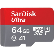 Sandisk MicroSDXC Ultra 64GB + SD adapter memóriakártya