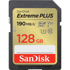 Sandisk SDXC 128 GB Extreme PLUS + Rescue PRO Deluxe memóriakártya