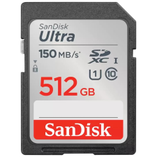 Sandisk Ultra 512GB SDXC 80 MB/s SDSDUNC-512G-GN6IN memóriakártya