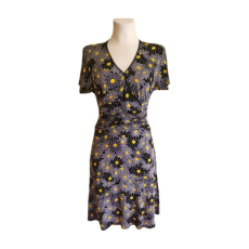  Sandro Ferrone szürke virágmintás női ruha (méret: XL)