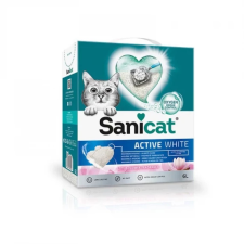 Sanicat macskaalom Active White Lotus Flower ultra csomósodó fehér bentonit 6l macskaalom