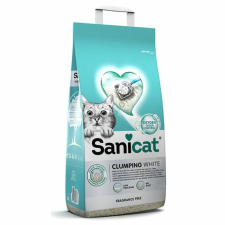 Sanicat macskaalom Clumping White illatment csom bentonit 10l macskaalom