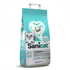 Sanicat macskaalom Clumping White illatment csom bentonit 10l macskaalom