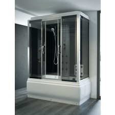 Sanimix Sanimix Hidromasszázs zuhanykabin elektronikával kádas 150x85x220 kád, zuhanykabin