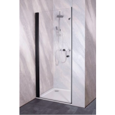  Sanotechnik BRAVA BLACK lengőajtó  85-87 x 195 cm BD90 kád, zuhanykabin