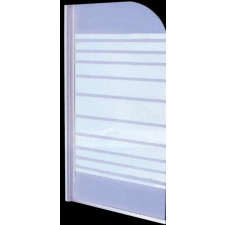  Sanotechnik Egyrészes kádfal E1475W 75x130cm kád, zuhanykabin
