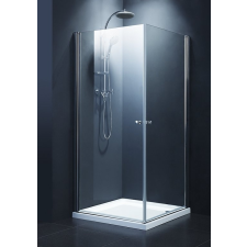  Sanotechnik Elegance szögletes sarokkabin 2 lengőajtóval 90x90x195 cm kád, zuhanykabin