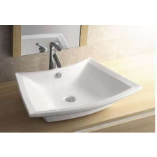 Sanotechnik K815 Design mosdó, síklapos, íves fürdőkellék