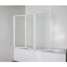  Sanotechnik kádparaván, háromrészes 130×121cm (E1333W) kád, zuhanykabin