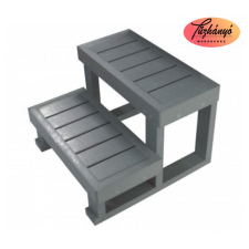 Sanotechnik lépcső jacuzzihoz, 65x54x43 cm, ST001 medence kiegészítő