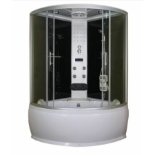 Sanotechnik Sanotechnik CUBA hidromasszázs zuhanykabin 130x130x228 cm TR25 kád, zuhanykabin