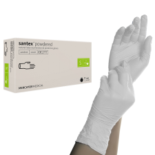  Santex Latex gumikesztyű fehér S védőkesztyű