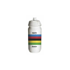 Santini UCI műanyag kulacs, 500 ml, csavaros, fehér-szivárványszínű