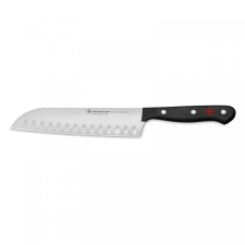  Santoku kés 17cm Wusthof Gourmet acél 56HRC bemélyedéssel konyhai eszköz