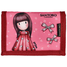  Santoro Gorjuss, pénztárca, 12x8cm, Little Love