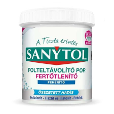 Sanytol 36638260 Folteltávolító- és fertőtlenítő por fehér ruhákhoz 450 g tisztító- és takarítószer, higiénia