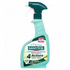  Sanytol 4 Actions Lime Pure univerzális fertőtlenítő tisztítószer 500 ml tisztító- és takarítószer, higiénia