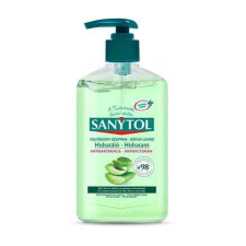 Sanytol Antibakteriális folyékony szappan, 250 ml, SANYTOL "Hidratáló", aloe vera és zöld tea tisztító- és takarítószer, higiénia