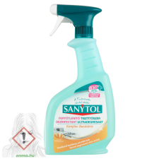 Sanytol fertőtlenítő felülettisztító spray konyhai, 0,5l tisztító- és takarítószer, higiénia