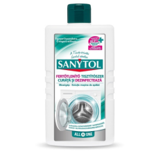 Sanytol Fertőtlenítő Mosógéptiszító 250ml Új tisztító- és takarítószer, higiénia