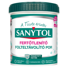 Sanytol Fertőtlenítő mosószeradalék por 450 g Sanytol tisztító- és takarítószer, higiénia