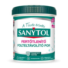 Sanytol Folteltávolító- és fertőtlenítő por, 450 g, SANYTOL zöld tetős tisztító- és takarítószer, higiénia