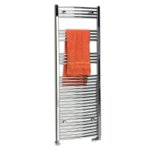  Sapho ALYA fürdőszobai radiátor, króm 500x1760 mm, hajlított fűtőtest, radiátor