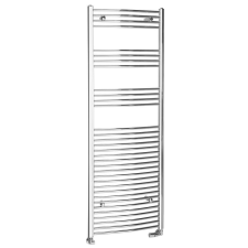 Sapho ALYA íves fürdőszobai radiátor, 600x1760mm, 560W, króm (1110-12) fűtőtest, radiátor