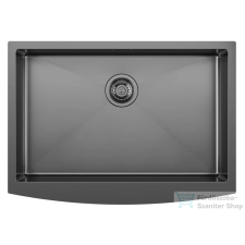 Sapho AMERICAN mosogató tálca, 70x50cm, gun metal (ZN7050B) mosogatótálca