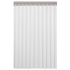  Sapho AQUALINE PVC zuhanyfüggöny, 180x200 cm, fehér fürdőszoba kiegészítő