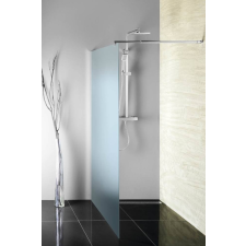 Sapho AQUALINE WALK IN Fix zuhanyfal, 100x190cm, brick üveg (WI100) kád, zuhanykabin
