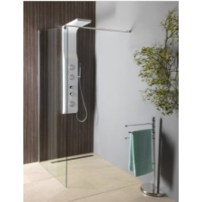  Sapho AQUALINE WALK IN Fix zuhanyfal, 70x190cm, átlátszó üveg (WI071) kád, zuhanykabin