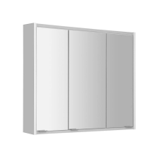 Sapho BATU tükrösszekrény, LED világítással, 80x71x15cm, fehér (1141131) fürdőszoba bútor