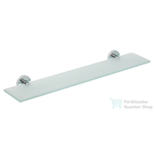 Sapho BEMETA OMEGA Üvegpolc, 300x55x130mm, króm (104122042) (XR601) bútor