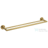 Sapho BEMETA SABLO fali törölközőtartó, 655x55x120mm, matt arany (160204052) (XR401GB)