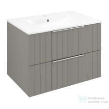 Sapho CIRASA Mosdótartó szekrény, 2 fiókkal, 69,8x52x46cm, agila strip (CR701-4343S) fürdőszoba bútor