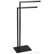 Sapho FELIX álló törölközőtartó, matt fekete (133114) fürdőszoba kiegészítő