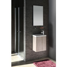 Sapho fürdőszobabútor szett. LATUS X 40. mocca tölgy fürdőszoba bútor