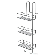 Sapho GEDY CHROM LINE rácsos polc zuhanyzóba, 240x680x220mm, króm (2486) fürdőszoba kiegészítő