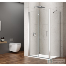 Sapho GELCO LORO harmónikaajtó, oldalfallal, 800x1000mm (GN4580-01) kád, zuhanykabin