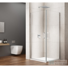 Sapho GELCO LORO sarokbelépős zuhanykabin nyílóajtóval, 900x900 (GN4990-01) kád, zuhanykabin