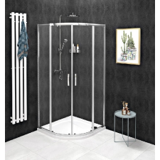  Sapho GELCO SIGMA SIMPLY íves zuhanykabin, 1000x1000mm, R550, transzparent üveg (GS5510) kád, zuhanykabin