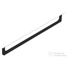 Sapho GSI NUBES törölközőtartó, 80cm, fekete (PANB80N) fürdőszoba kiegészítő
