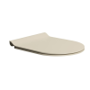 Sapho GSI SLIM soft close WC-ülőke, króm/kréta fehér